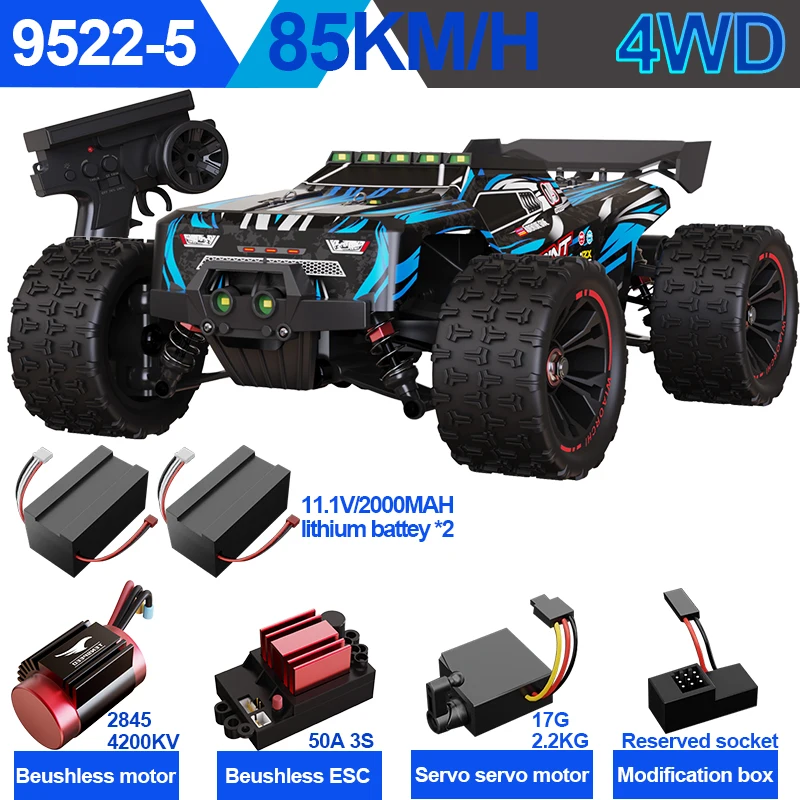 Rc Hobby Grade Cars - SCY9522PRO 85 km/u hoge snelheid RC