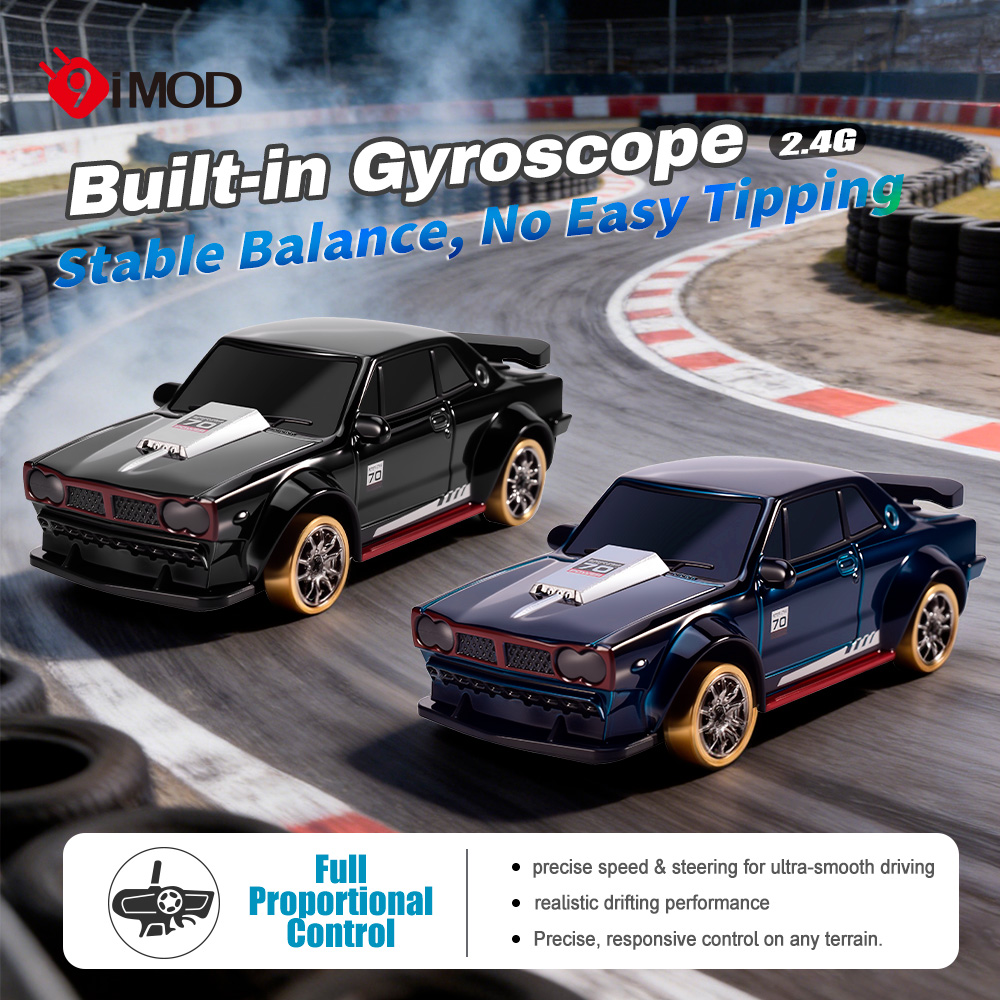 Rc Hobby France - 9IMOD 1/64 RC Drift Auto 2.4G