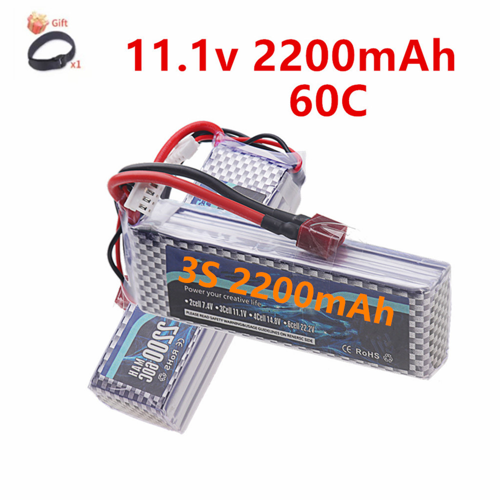 Rc Hobby Hub - 3S 11.1V Lipo Batterij Deans T/XT60