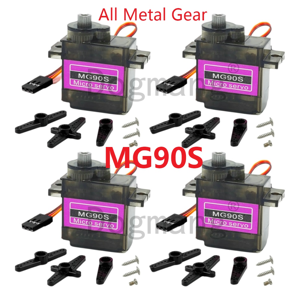 Servo Metal Gear - MG90S Servo 1/2/4/10/20/50 Stuks Alle Metal