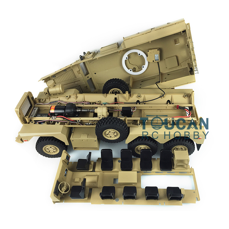 Rc Hobby Explosion - 1/12 6*6 6x6 MRAP P602 Explosieveilige