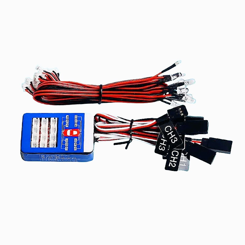 Rc Hobby France - Tamiya afstandsbediening modelauto 12 LED-lichtgroep Drieweg