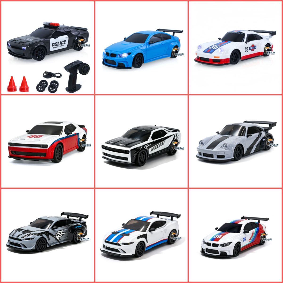 Nieuwe 1/36 RC Drift Auto 3611 - Rc Hobby France recensie en prijs