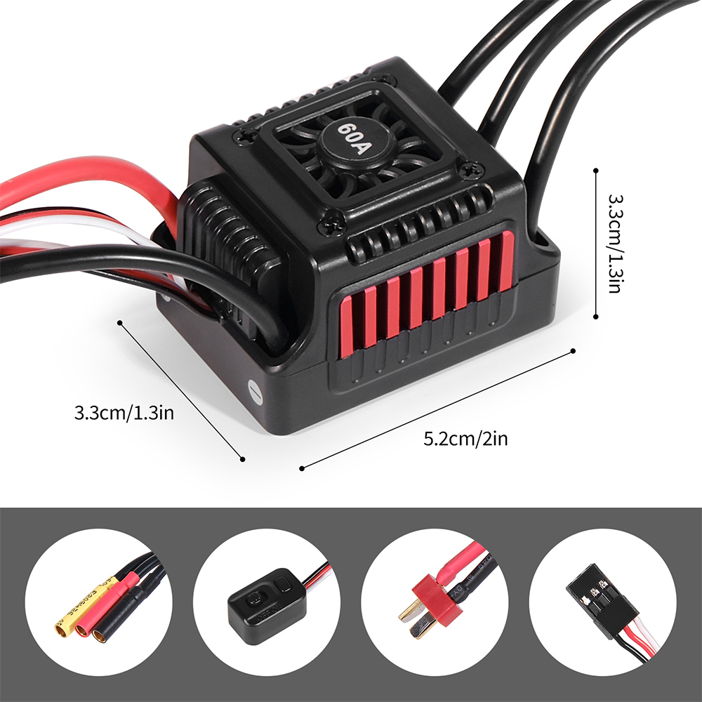 45A 60A RC ESC Waterdicht Sens - Esc Waterproof 60A recensie en prijs