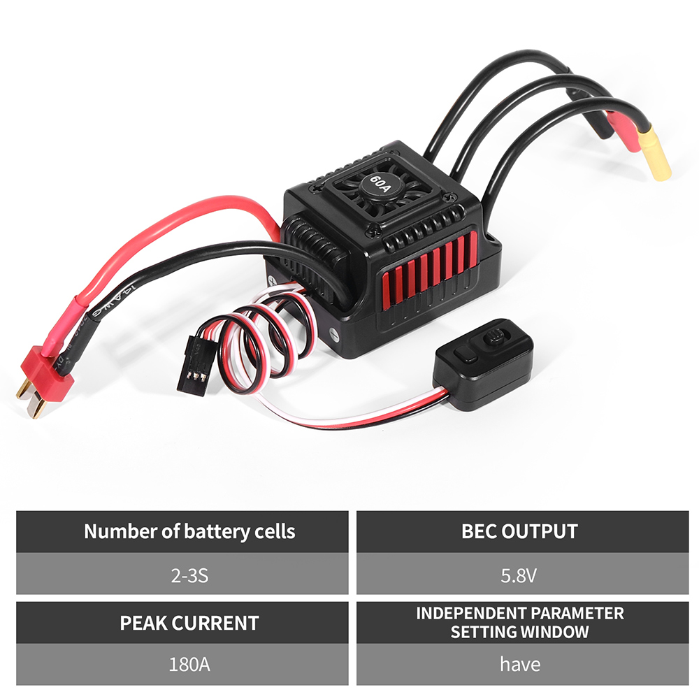 45A 60A RC ESC Waterdicht Sens - Esc Waterproof 60A recensie en prijs