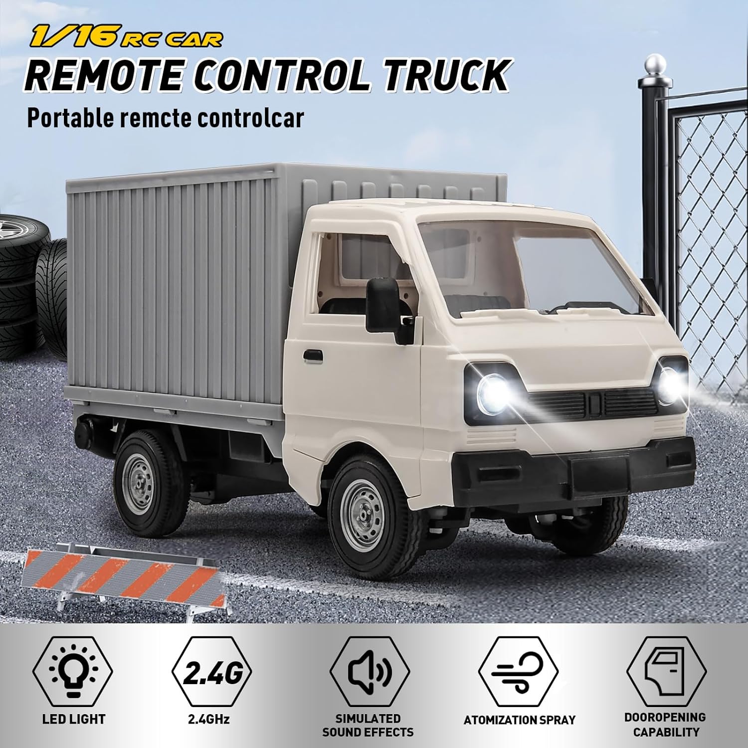 KF21 RC Truck 1:16 2.4GHZ RC A - Rc Hobby France recensie en prijs