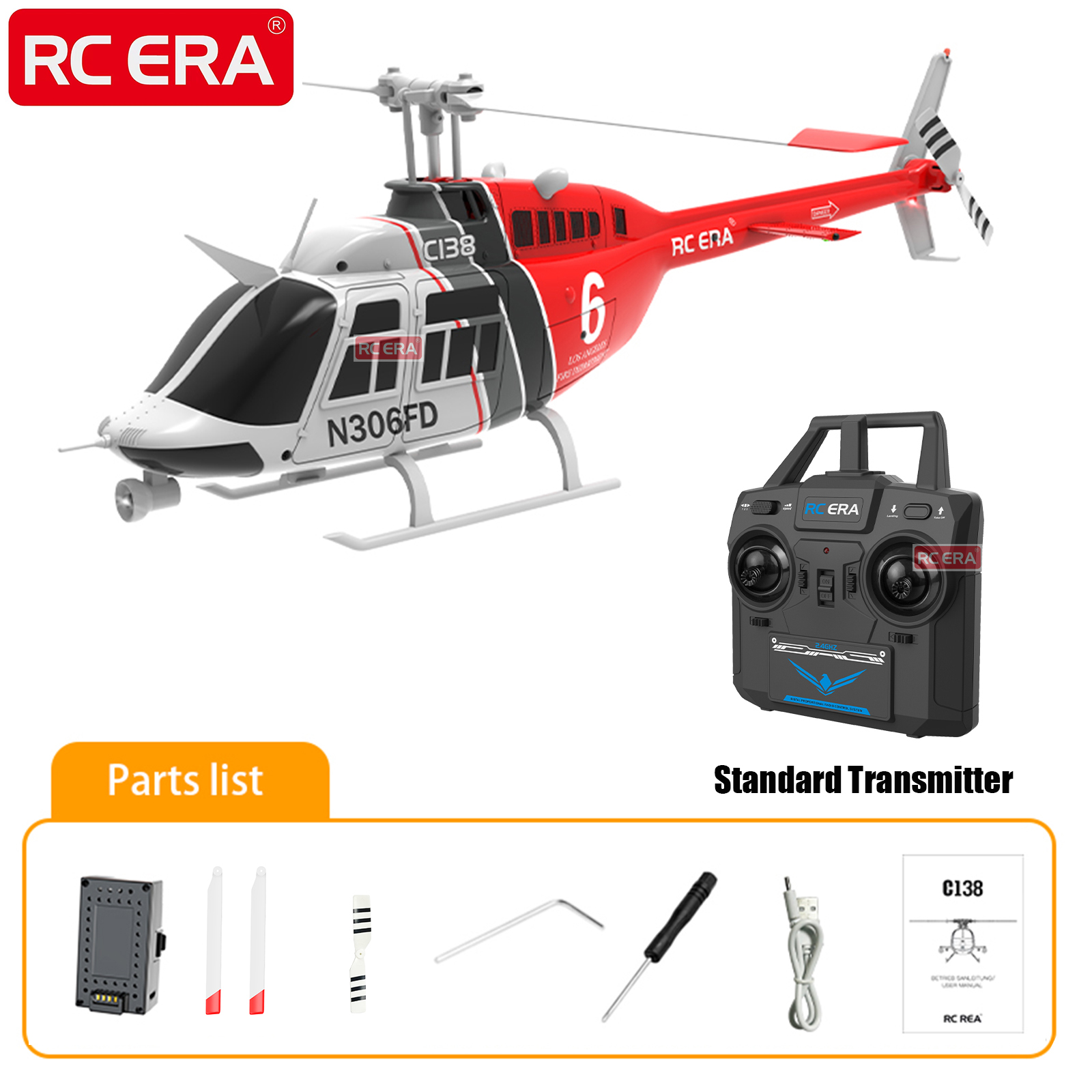 RC ERA C138 BELL 206 Jet Range - Rc Hobby Jet recensie en prijs