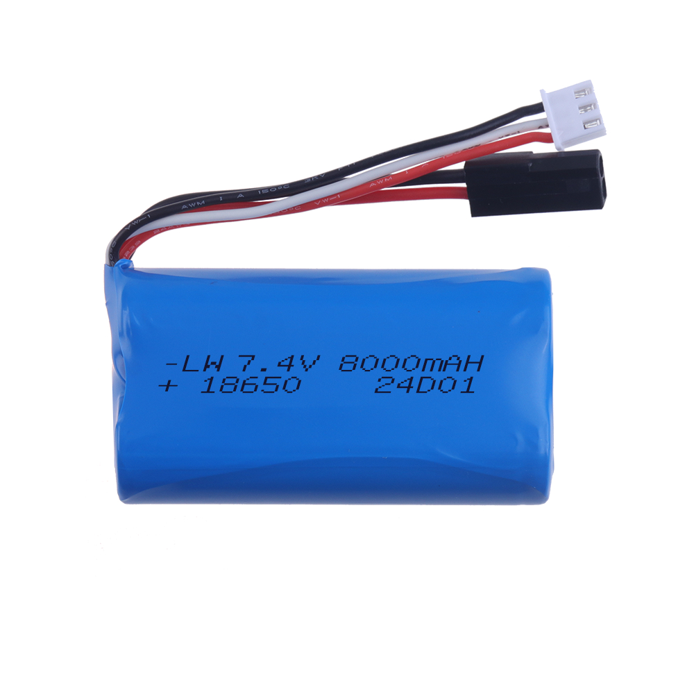 (5500 Plug) 18650 7.4V 8000Mah - Rc Hobby Hub recensie en prijs