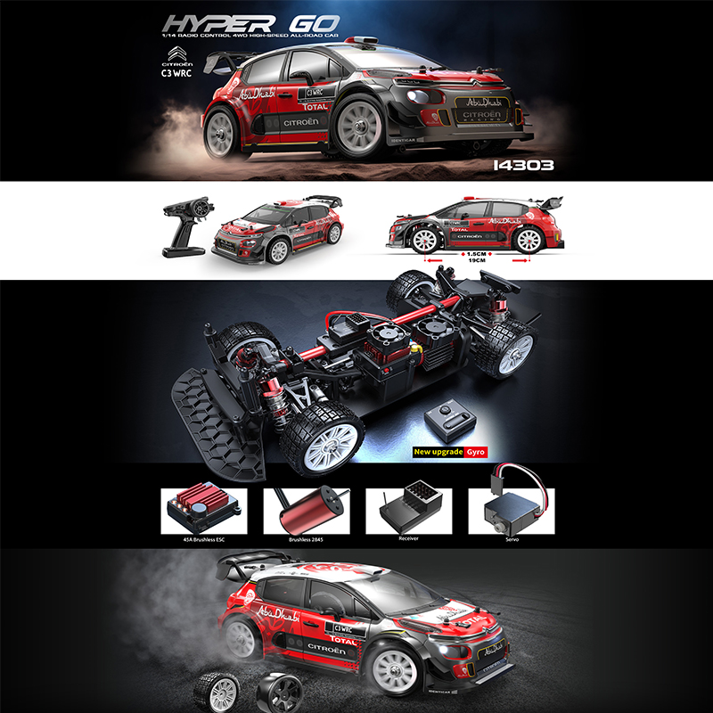 MJX HYPER GO 14304 14303 1/14  - Rc Hobby Grade Cars recensie en prijs