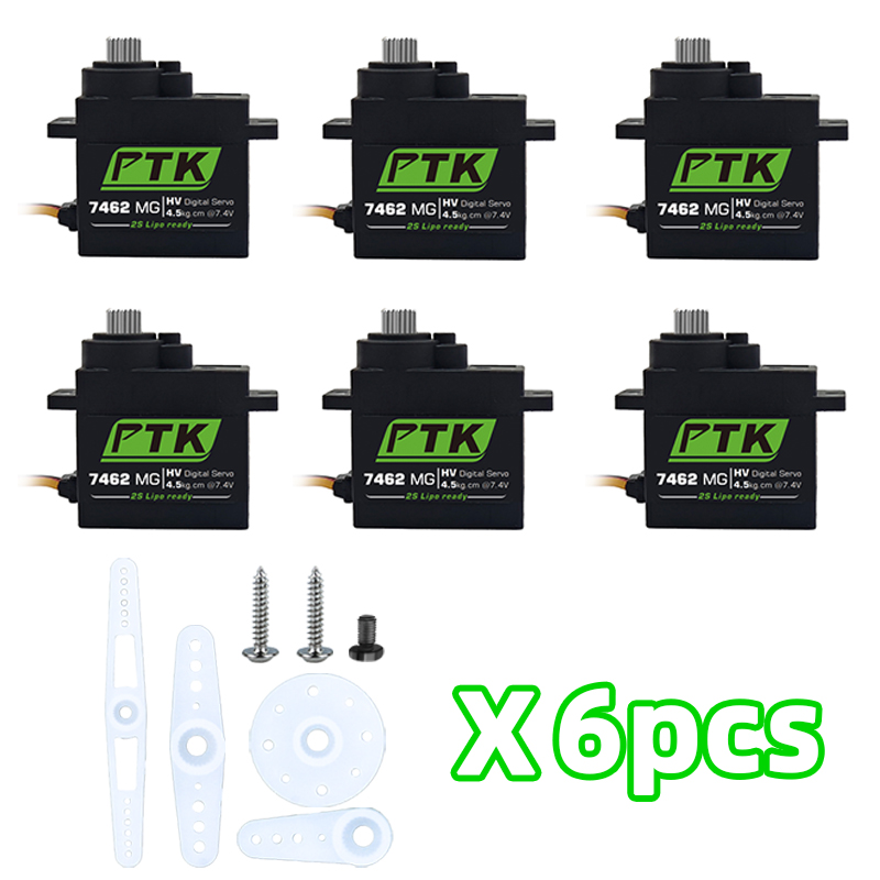 PTK 7462W MG Metal gear 9g mic - Servo Metal Gear recensie en prijs