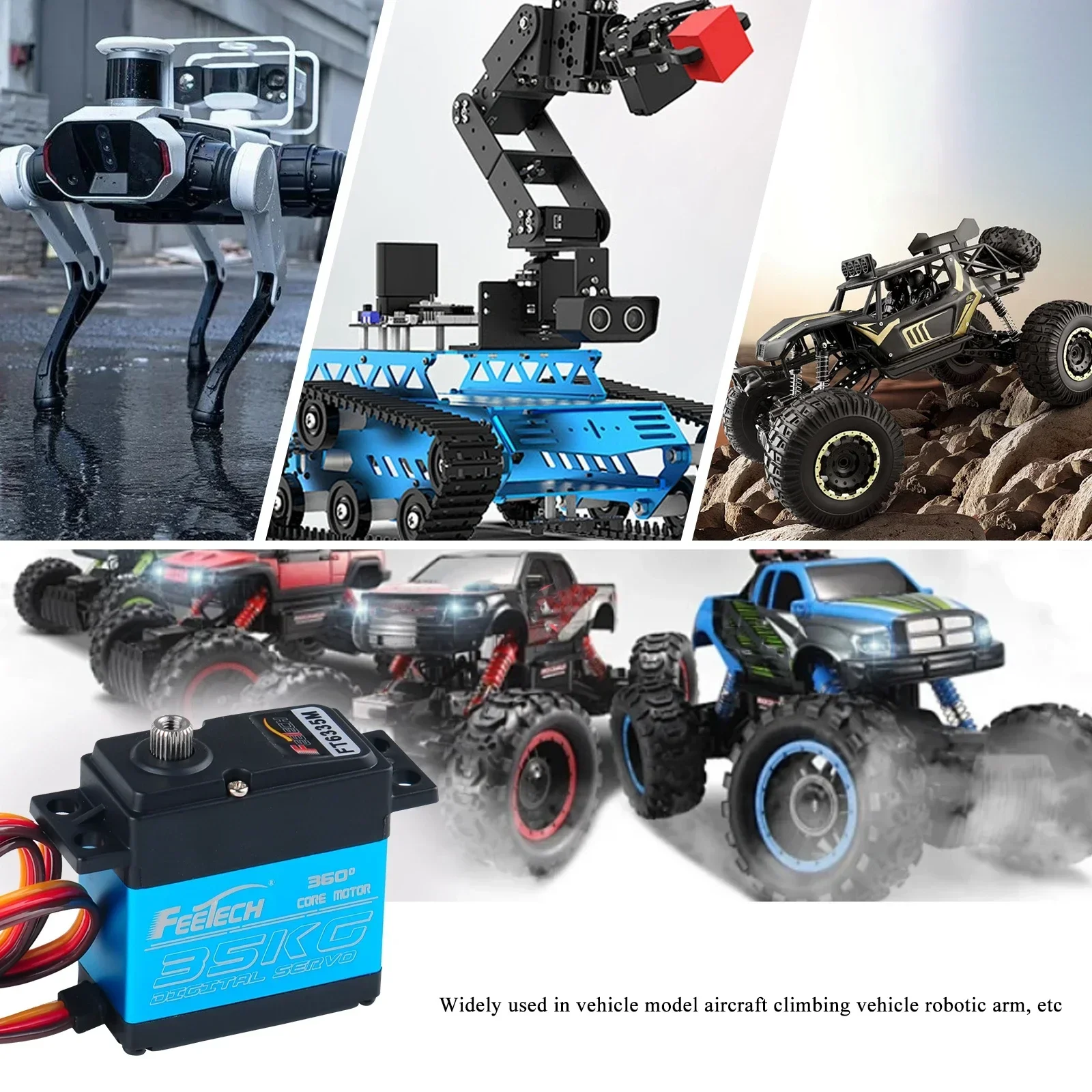Feetech FT6335M Digitale RC Se - Servo Metal Gear recensie en prijs