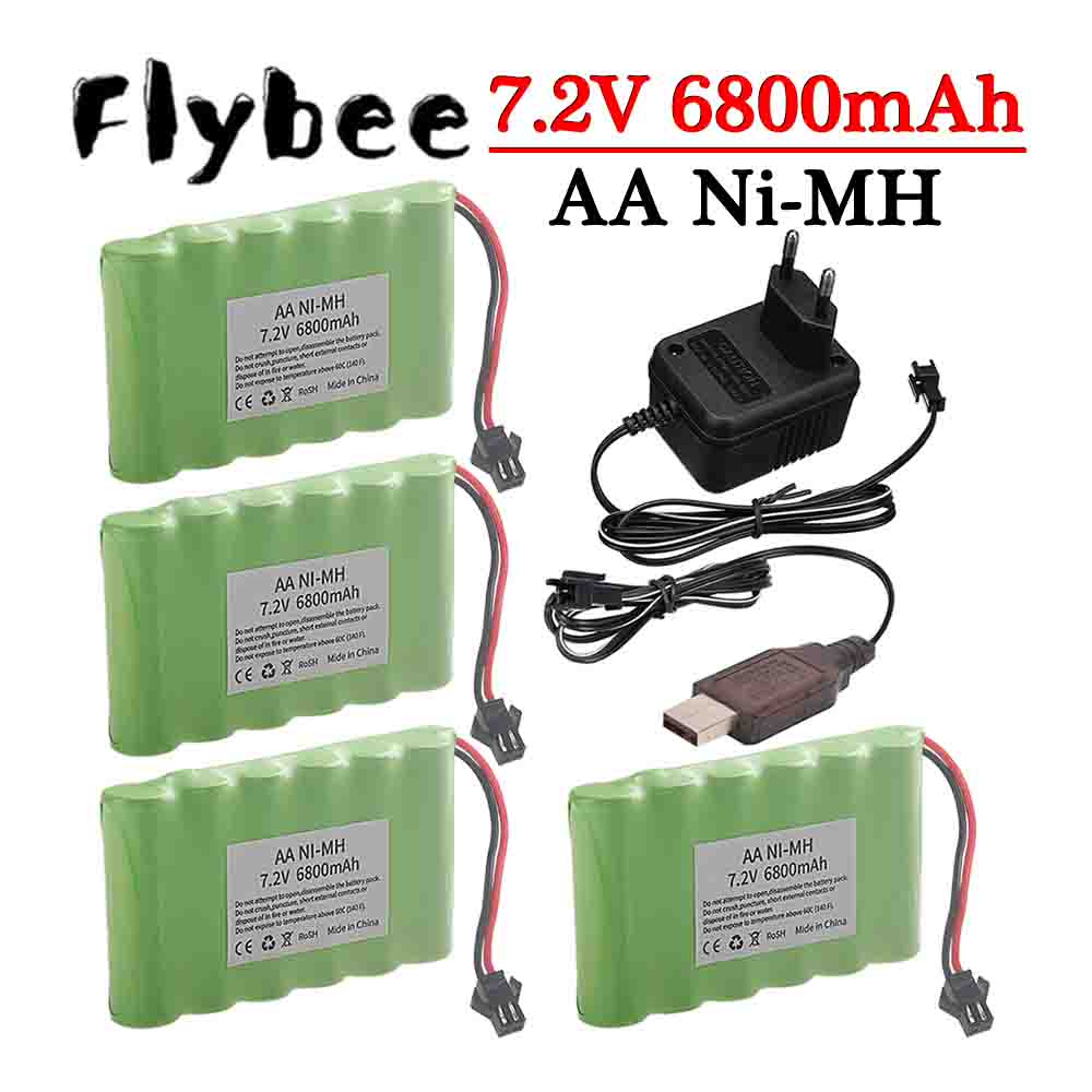 Ni-MH 7.2V 6800mAh SM-stekkerb - Rc Hobby Hub recensie en prijs