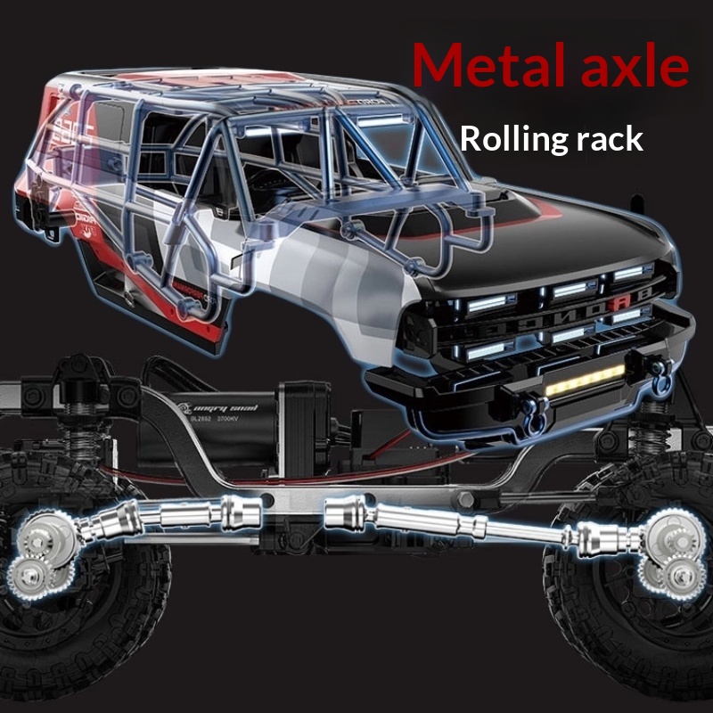Op voorraad Mjx Rc Bronco H12p - Rc Hobby Grade Cars recensie en prijs