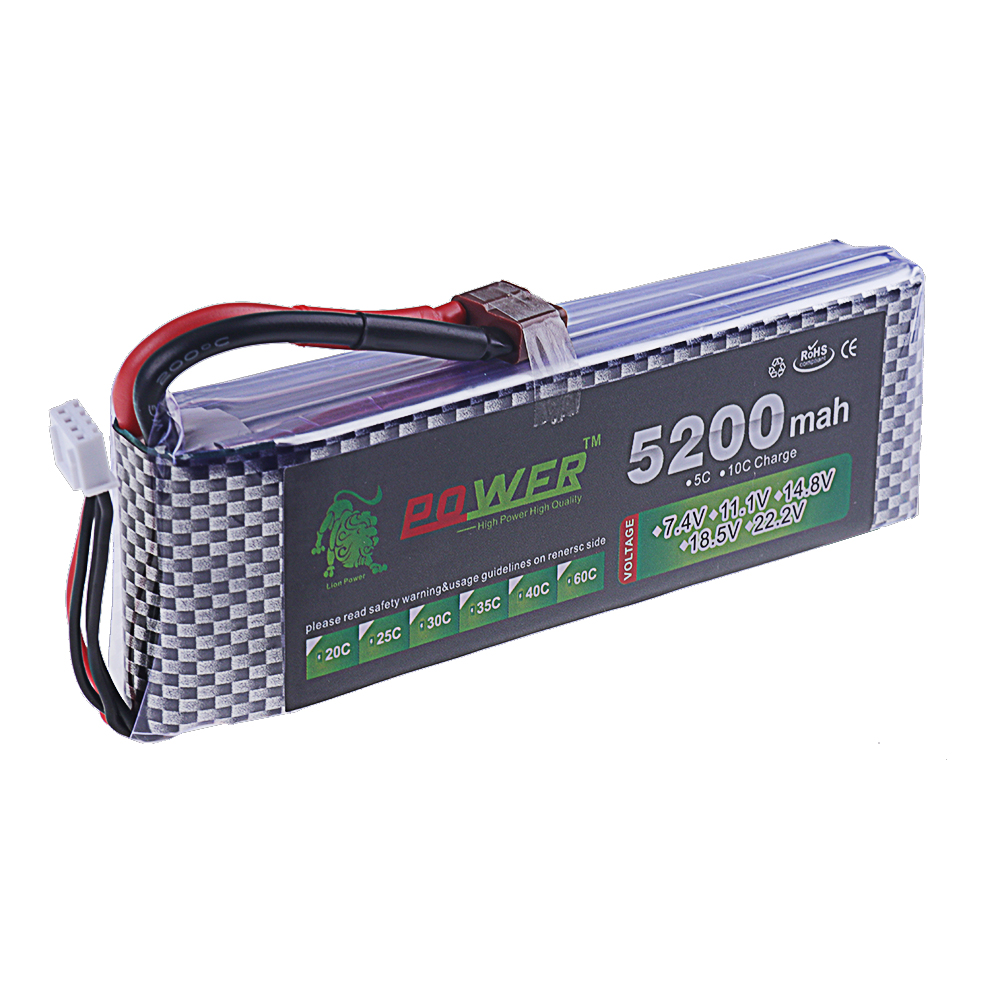 3S Lipo Batterij 11.1V 5200mah - Rc Hobby Hub recensie en prijs