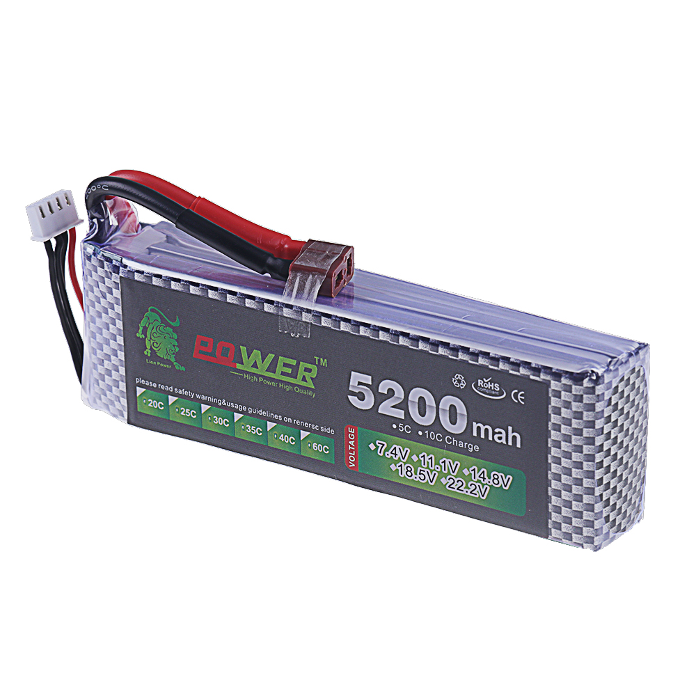3S Lipo Batterij 11.1V 5200mah - Rc Hobby Hub recensie en prijs